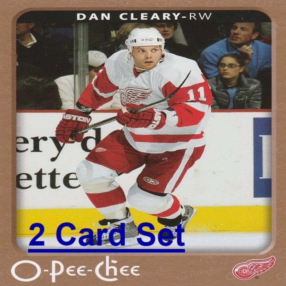Dan Cleary Hockey Card Collection